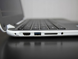 side view of a chromebook 