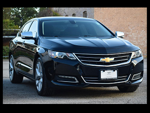 black chevrolet midsize sedan